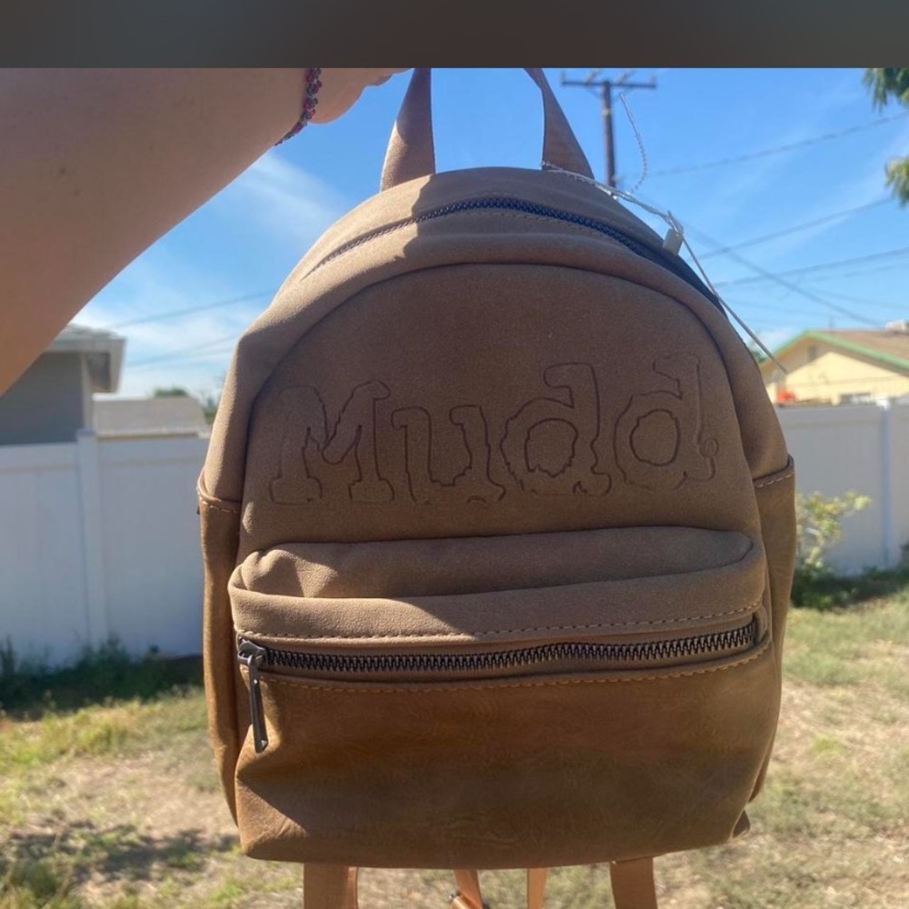 mudd mini backpack with tags